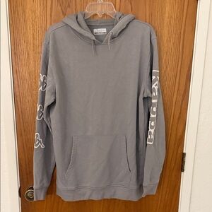 Kappa Charcoal Hoodie for Men